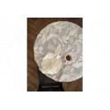 Nappe Ronde Tropic Gris 140 cm