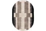 Vivaraise Tapis Cristina Forme Ovale Naturel 160 x 230 cm