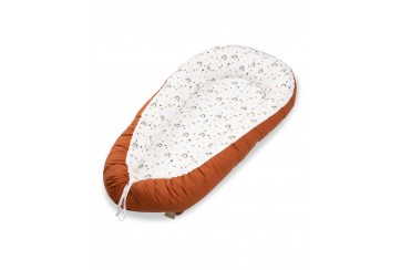 Cocoon bébé Terracotta Réducteur "JOLI ARC-EN-CIEL"
