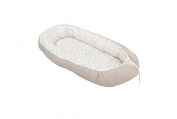 Cocoon bebe, Matelas & Nid d ange, Reducteur "FLORAL SAND"