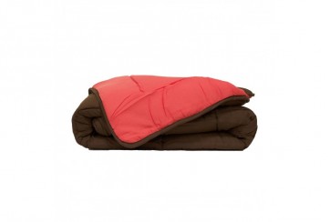Couette 200x200 cm Chaude Cocoon 400 choco/corail | Europe