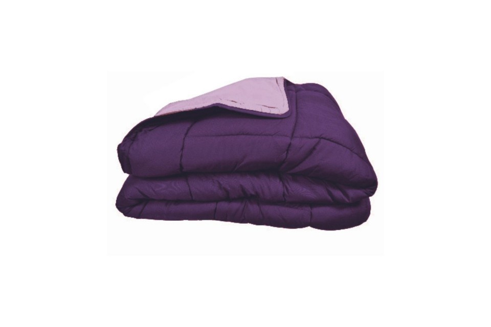 Couette 140x200 cm Chaude Cocoon 400 prune/parme | Europe