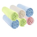 Drap housse 70x140 Bambou OCÉAN (Lot de 6)