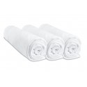 Drap housse compatible Cododo 50x83 BLANC (Lot de 3)