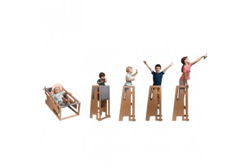 Chaise Tour d'apprentissage en bois