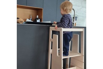 Chaise Tour d'apprentissage en bois