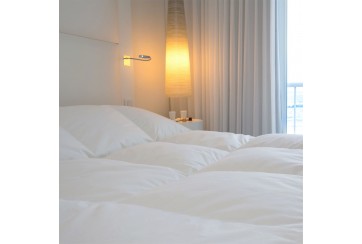 Couette luxe plume 140x200 90% duvet canard chaude 300 gr/m2 140x200