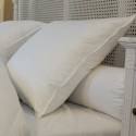 Oreiller 65x65 luxe 90% duvet blanc
