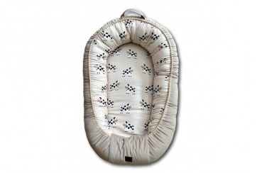 Cocoon bebe - Reducteur de lit Petite Vache
