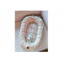 Cocoon bebe - Reducteur de lit Beige Vichy