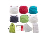 Pack complet de Couches Lavables en Coton Petit Pea