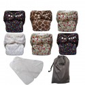 Pack complet couches lavables Sweet Lili imprimé