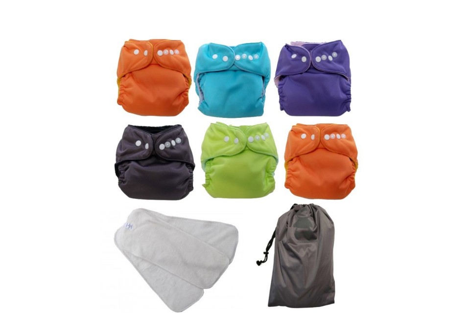 Pack complet couches lavables Sweet Lili imprimé