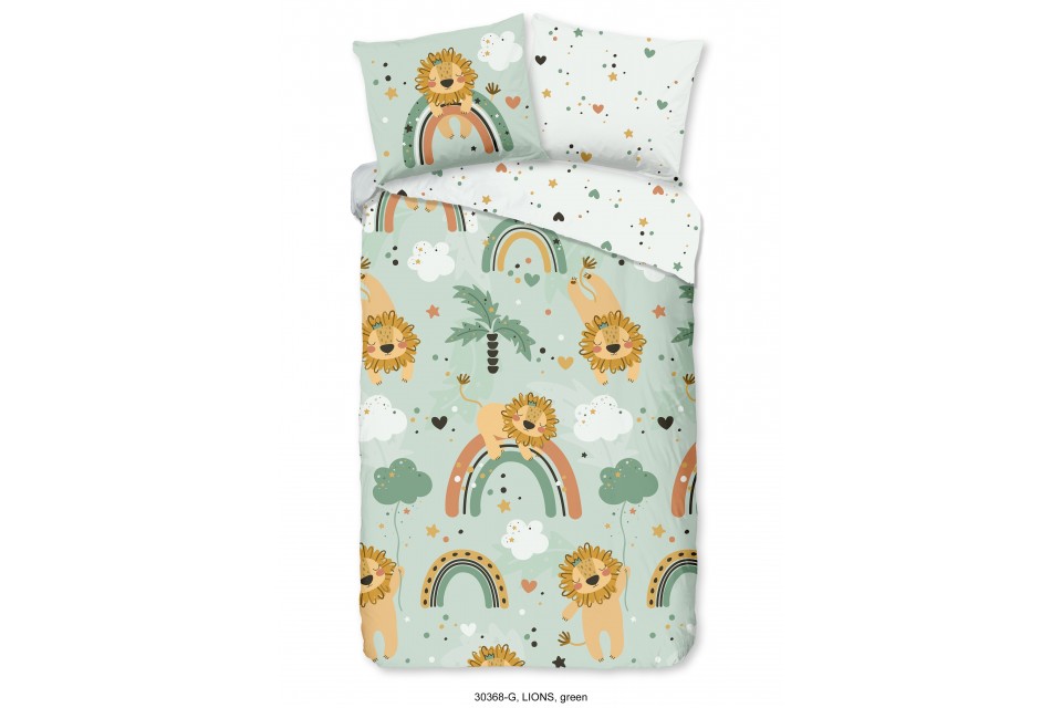 Parure de lit 100x135 cm kids Good Morning no.30368 green