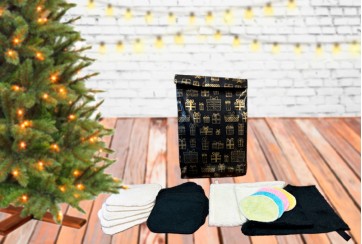 Kit de Noël Charme Bambou - Cadeau de Noël écoresponsable