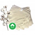 Lingettes lavables coton bio (Lot de 5)