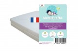 Matelas PLIANT 60x120 Lit bébé ou Lit parapluie en Bambou