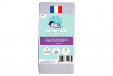 Matelas 70x140 pour Lit bébé en Bambou