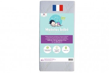 Matelas 60x130 pour lit bébé, berceau bébé