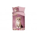 Parure de lit 140x200 / 220 cm kids Good Morning no.31005 pink