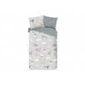 Parure de lit 140x200 / 220 cm flanel kids Good Morning no.30989 grey