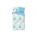 Parure de lit 140x200 / 220 cm flanel kids Good Morning no.30938 multi