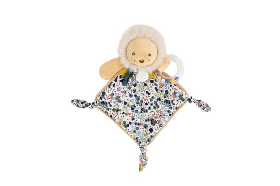 BOH'AIME - LION doudou hochet