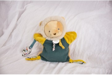 BOH'AIME - LION Doudou Marionnette