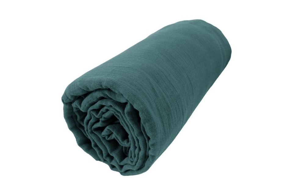 Drap housse 180x200 Gaze de Coton