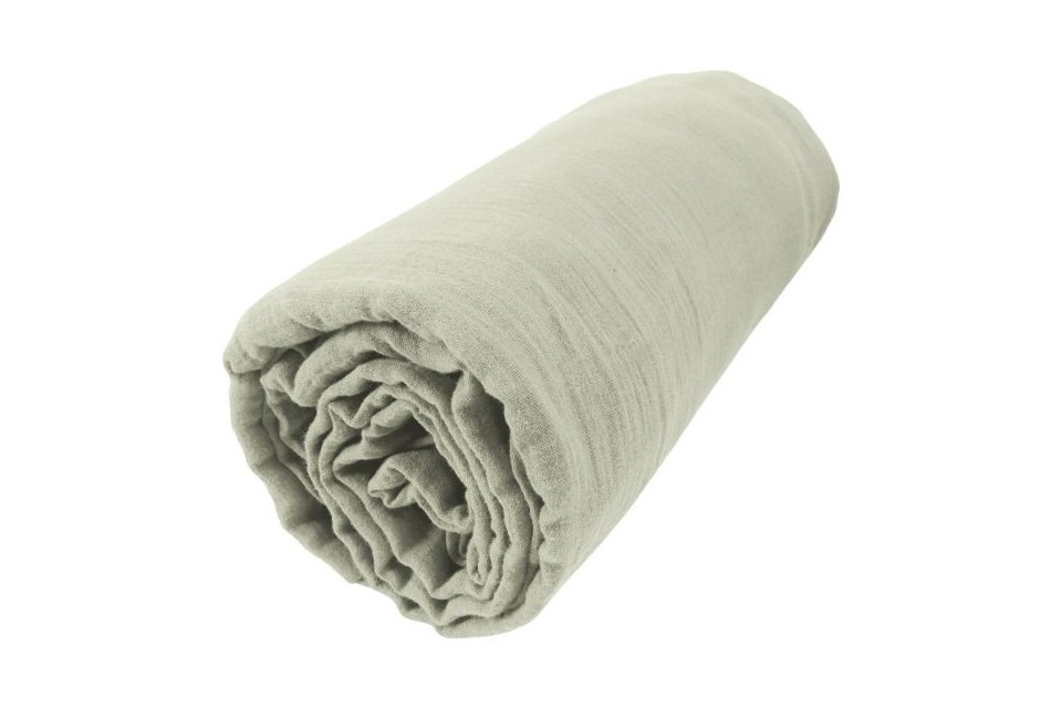 Drap housse 160x200 Gaze de Coton