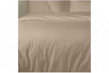 Parure de lit 220x240 cm 100% Percale de Coton 80 fils Lin