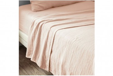 Drap plat Gaze de Coton 270x300