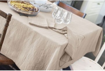 Nappe rectangle 150x250 Gaze de Coton