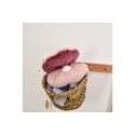 Doudou Coquillage rose perle