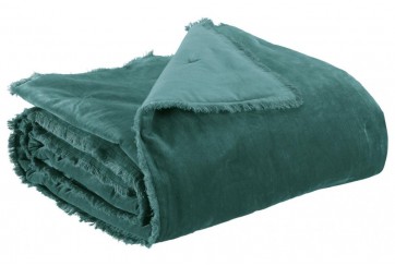 Plaid Uni Fara Coton Corinthe 135 x 200 cm