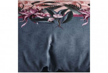 Parure de lit 220x240 cm coton 57 fils Flore