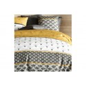 Parure de lit 220x240 cm coton 57 fils Lea