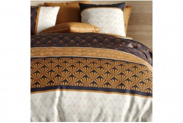 Parure de lit 220x240 cm coton 57 fils Tofa