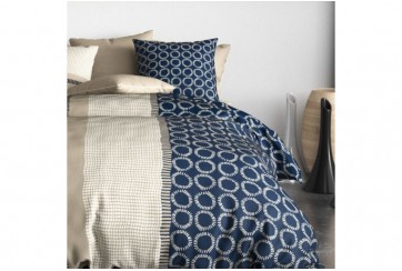 Parure de lit 220x240 cm coton 57 fils Drama
