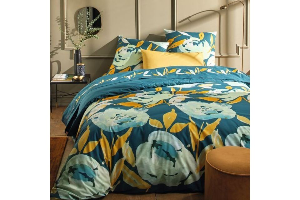 Housse de couette 240x260 cm 100% Coton 57 fils Suzie Curry