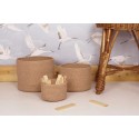 Lot de 3 paniers de rangement - Ilse Amande