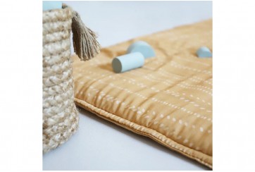 Tapis de repos 100x100 Coton Nepo Caramel