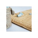 Tapis de repos 100x100 Coton Nepo Caramel
