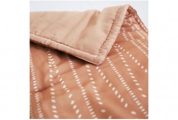 Tapis de repos 100x100 Coton Nepo Caramel