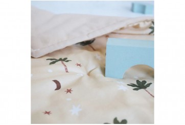 Tapis de repos 100x100 Coton Nepo Caramel