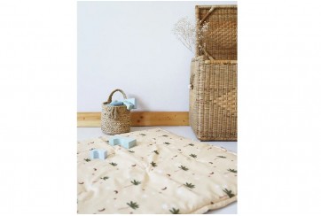 Tapis de repos 100x100 Coton Nepo Caramel