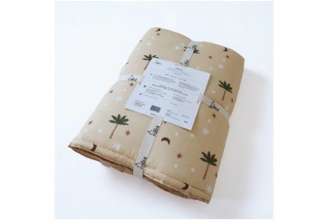 Tapis de repos 100x100 Coton Nepo Caramel