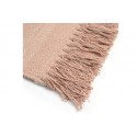 Tapis 100x150 Coton Kirthy Rose Nude