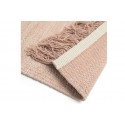 Tapis 100x150 Coton Kirthy Rose Nude
